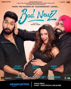 Bad Newz (2024) Hindi AMZN WEB-DL – 1080P – 720p – 480p